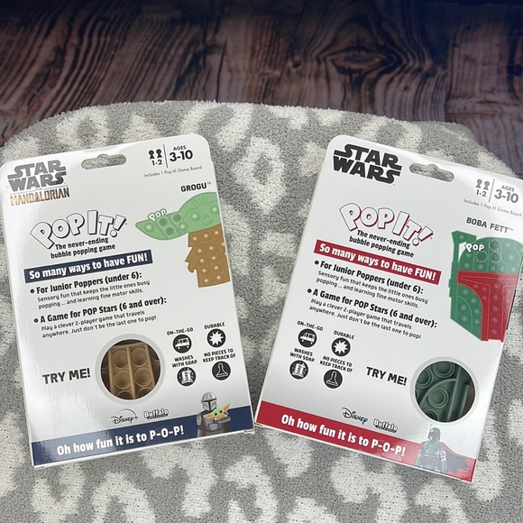 StarWars Pop It! 2-Pack - Picture 3 of 4
